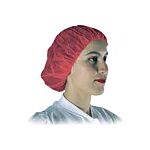 21"" RED BOUFFANT CAP 500/CASE