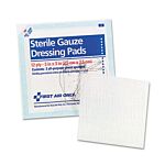 FAO STERILE GAUZE PADS 3"" X 3"" 10CT