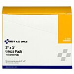 3""X3"" STERILE GAUZE PADS, 10/BOX