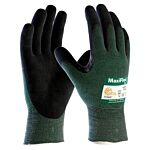 GLV MAXIFLEX CUT M BLACK MICRO FOAM NITRILE COATED