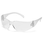 EYEWEAR INTRUDER WRAP-AROUND SCRATCH COATED LENS CLR / CLR