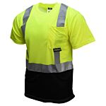 CL2 BLK BOTTOM S/S T-SHIRT GRN LRG