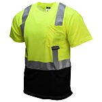 CL2 BLK BOTTOM S/S T-SHIRT GRN XLRG