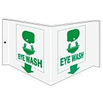 SIGN EYE WASH 6X12 PROJECTING
