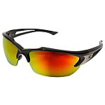 KHOR - BLACK FRAME / AQUA PRECISION RED MIRROR LENSES